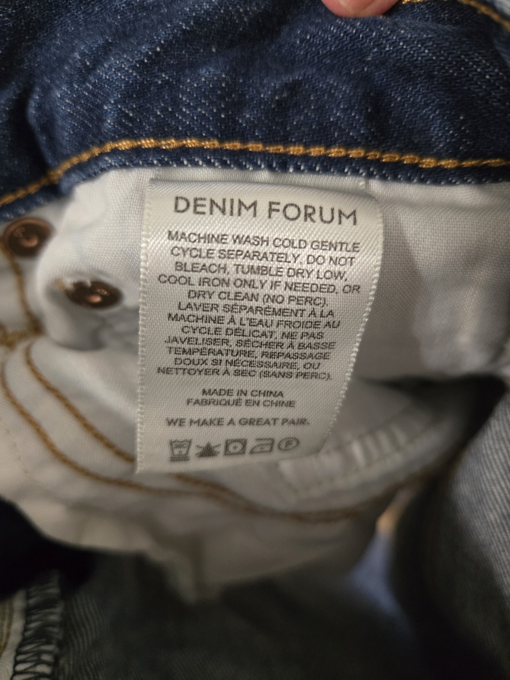 Denim Forum High-Rise Blue Denim Skirt - Picture 6 of 6